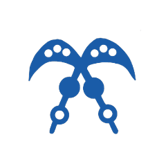 Akofena — the Adinkra crossed-swords symbol of leadership and valor