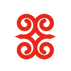Dwennimmen — the Adinkra symbol of strength and humility